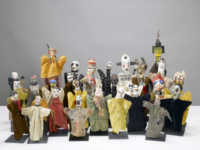 Paul Klee Handpuppen