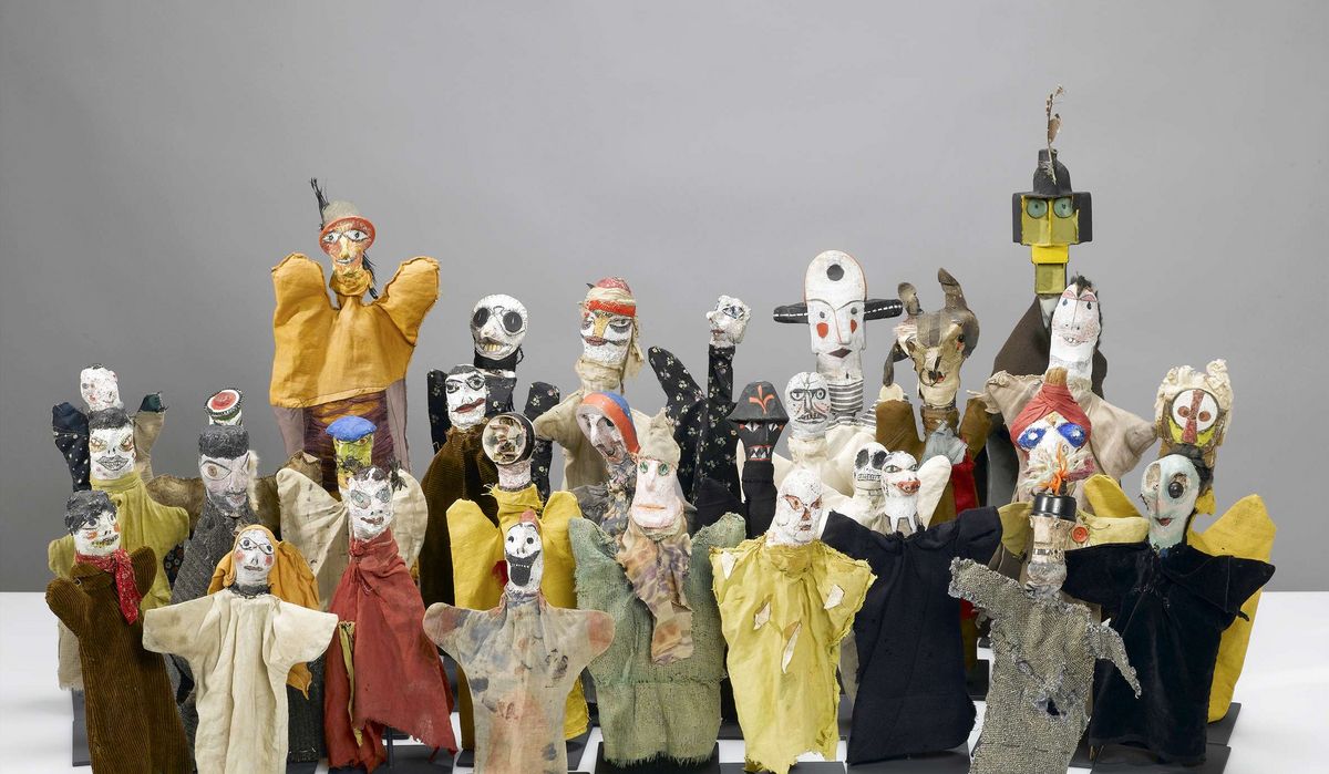 Paul Klee Handpuppen