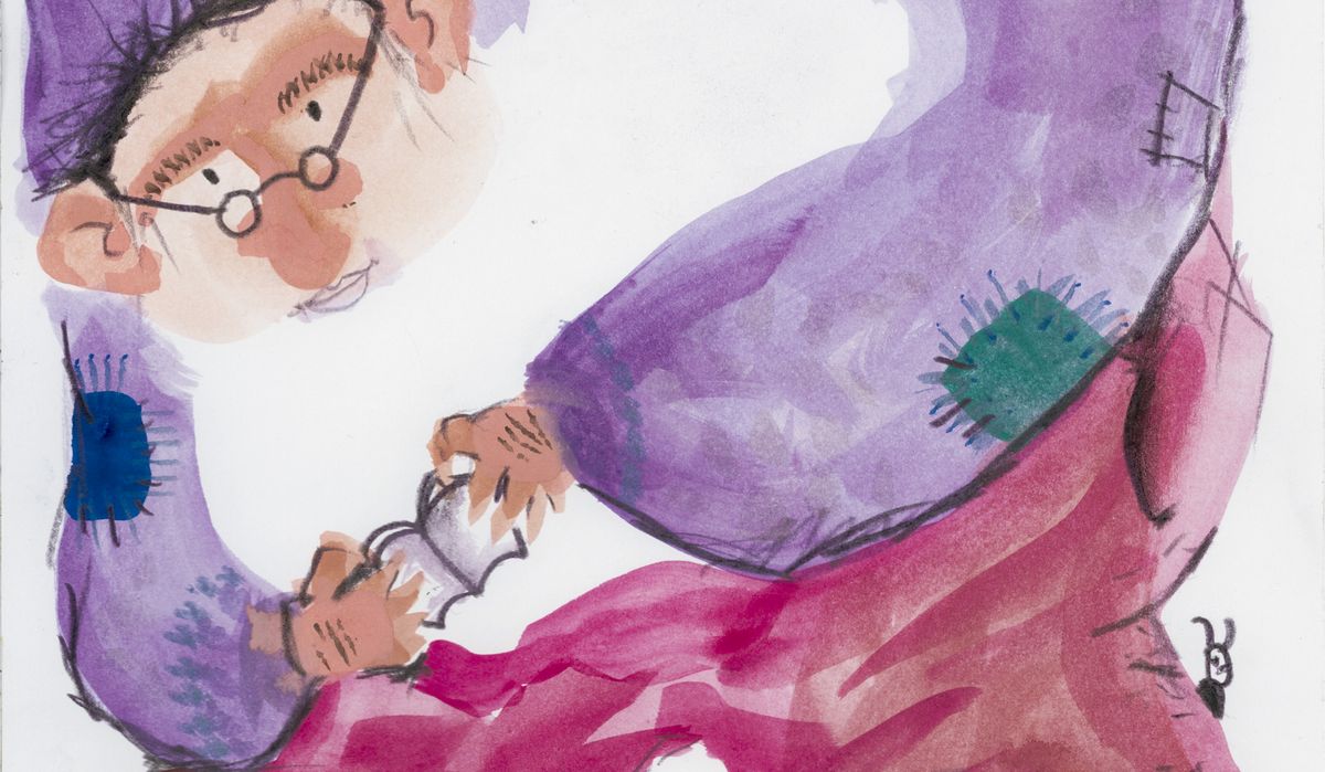 Illustration eines Riesens