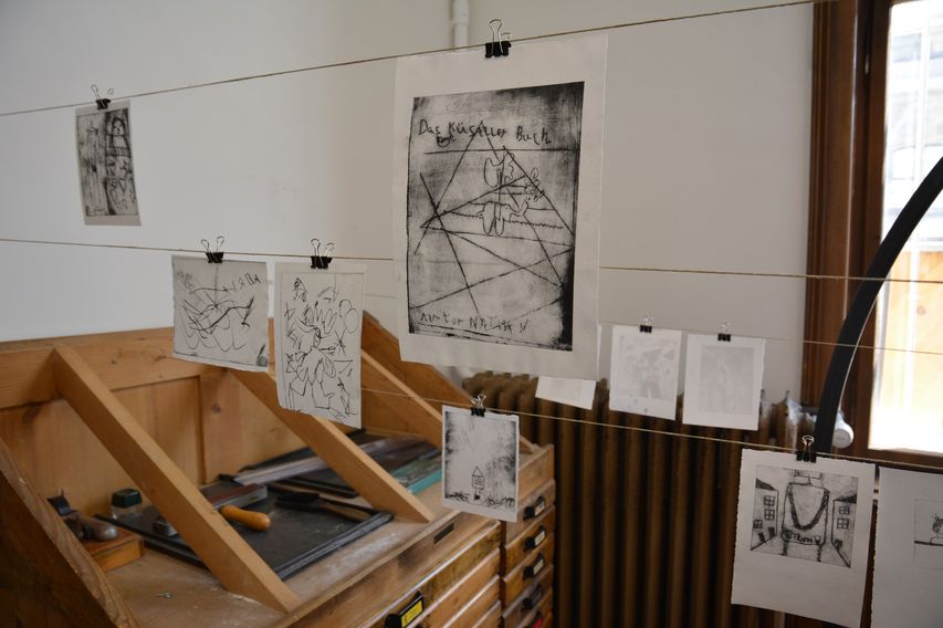 Ausstellung Vernissage Intensivwoche April 2017