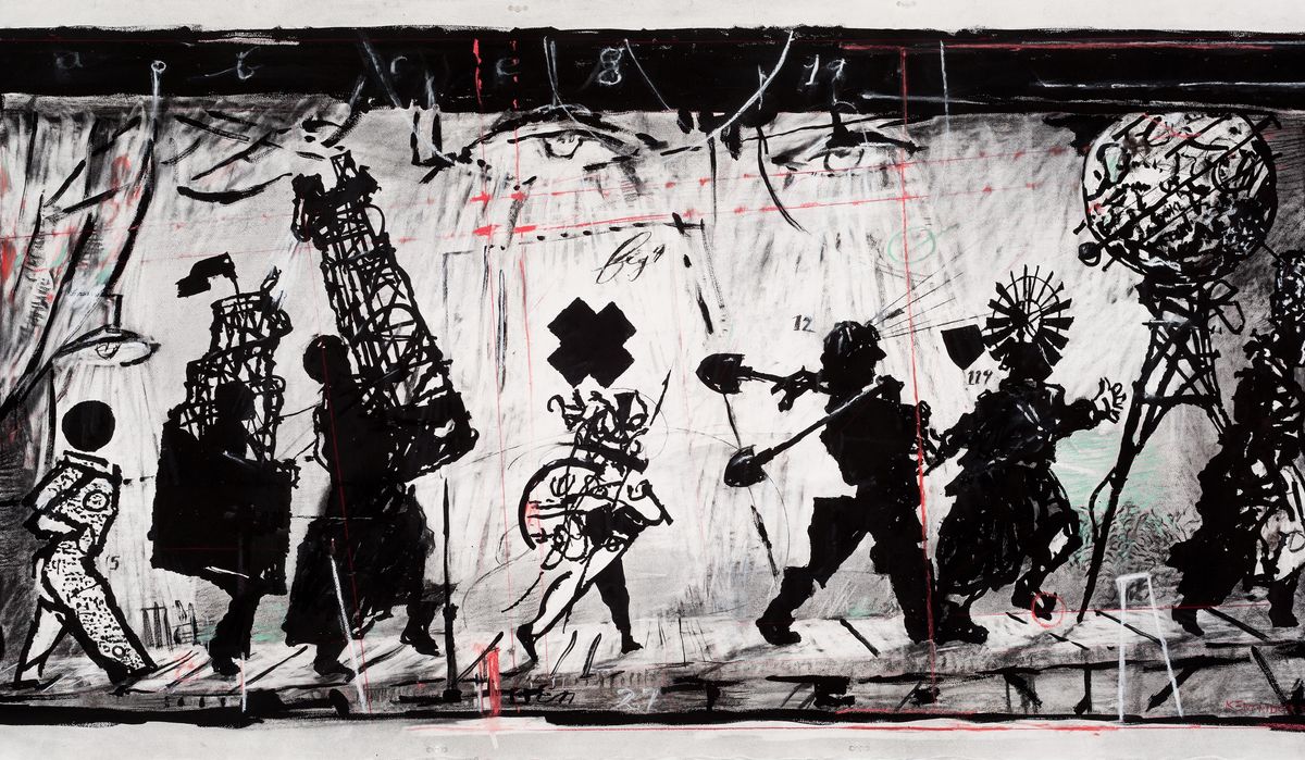 Kohle Animation William Kentridge