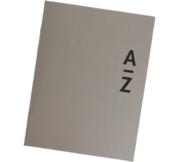 Cover der Publikation A-Z
